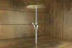 Rauchsäule inkl. Kohleteller und Tauchrohr