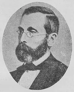 Konráð Gíslason, ca. 1891