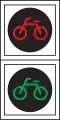 720, 721 Zweifeld-Ampel für den Fahrradverkehr