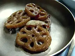 Lotoswurzel (Yeongeun Jorim) (연근조림)