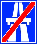 Ende der Autobahn