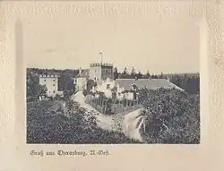 Schloss Therasburg ca. 1900, Korrespondenzkarte