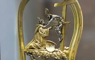 Krümme des Abtstabes des Sebastian Lutz im Museum Schnütgen, Köln