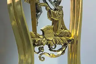 Krümme des Abtstabes des Sebastian Lutz im Museum Schnütgen, Köln