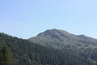 Der Knoten, von der Südseite aus gesehen.