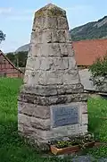 Kriegerdenkmal auf der Kegelbahn