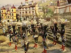 Krippe Klosterkirche Rohr Musikkapelle