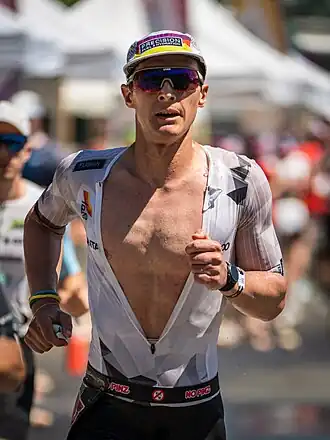 Kristian Høgenhaug bei den Ironman-Europameisterschaften in Frankfurt am Main (2025)