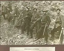 Die Tscheta der IMORO aus Kriva Palanka