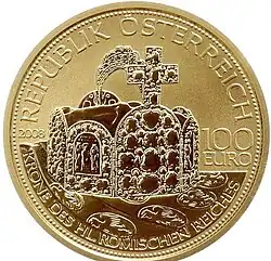 Krone des Heiligen Römischen Reiches Wertseite
