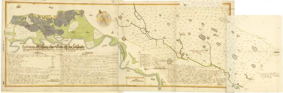 Karte von Kubbe (1696)