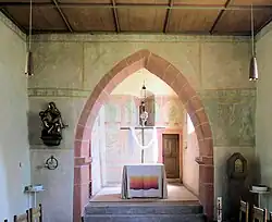 Innenansicht der Galluskirche