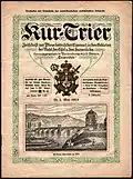 Zeitschrift „Kur-Trier“ (1919, Römerbrücke um 1815)