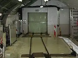 Aufzug von der Keyakidaira-Kabu zur 201 m oberhalb gelegenen Keyakidaira-Jōbu