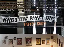Bühne der Kustom Kulture Tattoo Show 2019