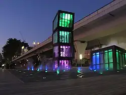 Kwun-Tong-Promenade bei Nacht