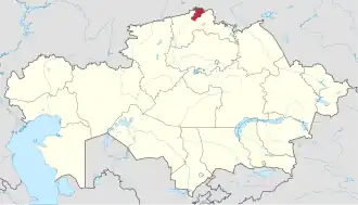Lage in Kasachstan