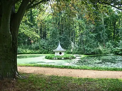 Rosenteich im Schlosspark