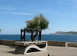 Sardana-Bronzeskulptur