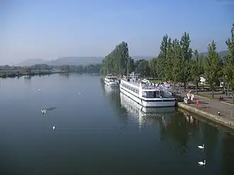 Mosel in Remich (LU)