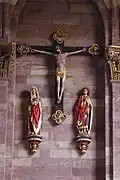 Kreuzigungsgruppe im Querhaus
