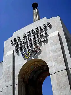 Tor zum Los Angeles Memorial Coliseum