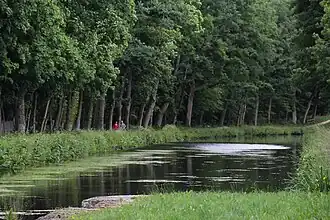 Abschnitt des Ludwig-Donau-Main-Kanal bei Worzeldorf