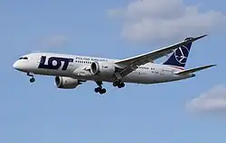 Boeing 787-8 der LOT
