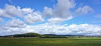 Hohburger Berge von Süden aus