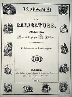 La Caricature (Titelseite 1833)