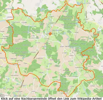 La Chapelle-Naude mit seinen Nachbarorten