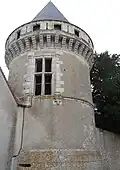 Turm des Schlosses Toisy