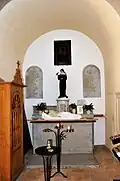 Seitenaltar im Südosten des Kirchenschiffs