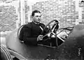 Im Delage beim Indianapolis 500 1914