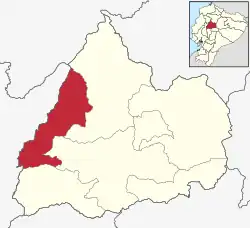 Der Kanton La Maná in der Provinz Cotopaxi