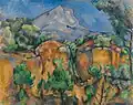 Paul Cézanne: Montagne Sainte-Victoire, Blick vom Steinbruch Bibémus