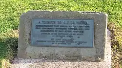 Gedenktafel für Charles La Trobe Illuminator of Cape Otway