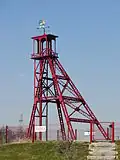 Ehemaliger Förderturm der Zeche Nr. 6