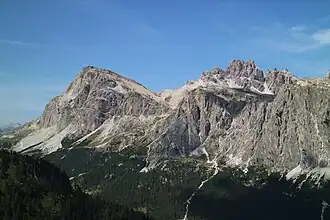 Kleiner und Großer Lagazuoi von Südosten