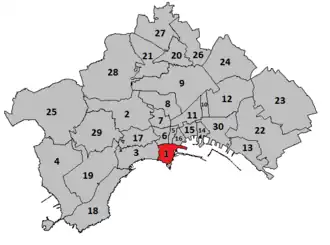 Lage von San Ferdinando in Neapel