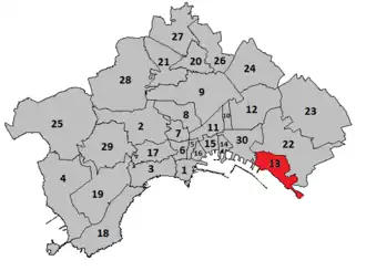 Lage von San Giovanni a Teduccio in Neapel