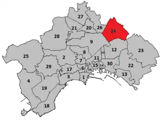 Lage von San Pietro a Patierno in Neapel