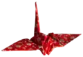 Origami-Kranich