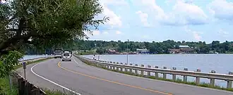 Der Ortsteil Bridgenorth am Chemong Lake