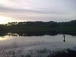 Ein See im Nordwesten von Helgenæs