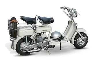 Lambretta Modell D 123 cm³ (1951–1956)[18]