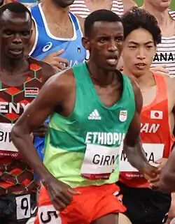 Silbermedaillengewinner Lamecha Girma