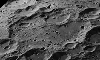 Lunar-Orbiter-5-Aufnahme, Blickrichtung west
