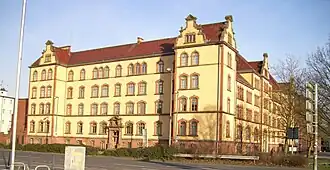 Gebäude der Landesbibliothek am Pferdemarkt