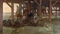 Walter Bayes: Landing Survivors from a Torpedoed Ship (1918)